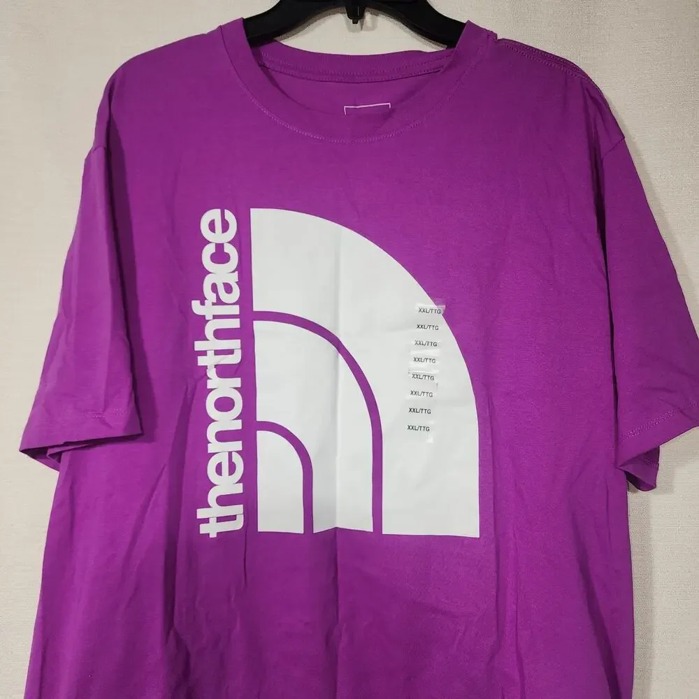 North face men's XXL purple shirt NWT